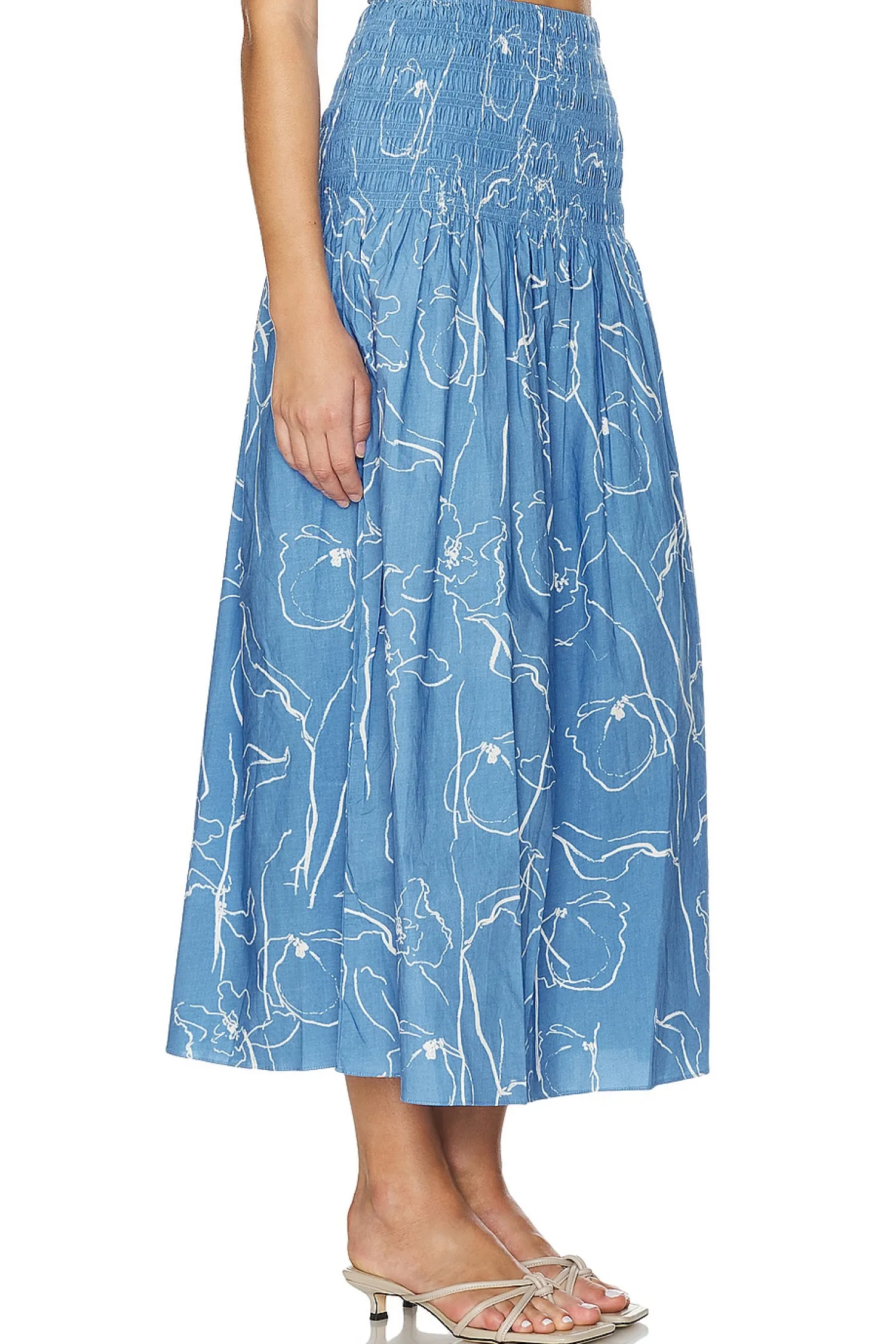 Women FAITHFULL THE BRAND Matching Sets>Baia Midi Skirt