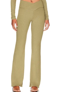 Women Indah Loungewear>Banks Cross Band Bootleg Lounge Pant