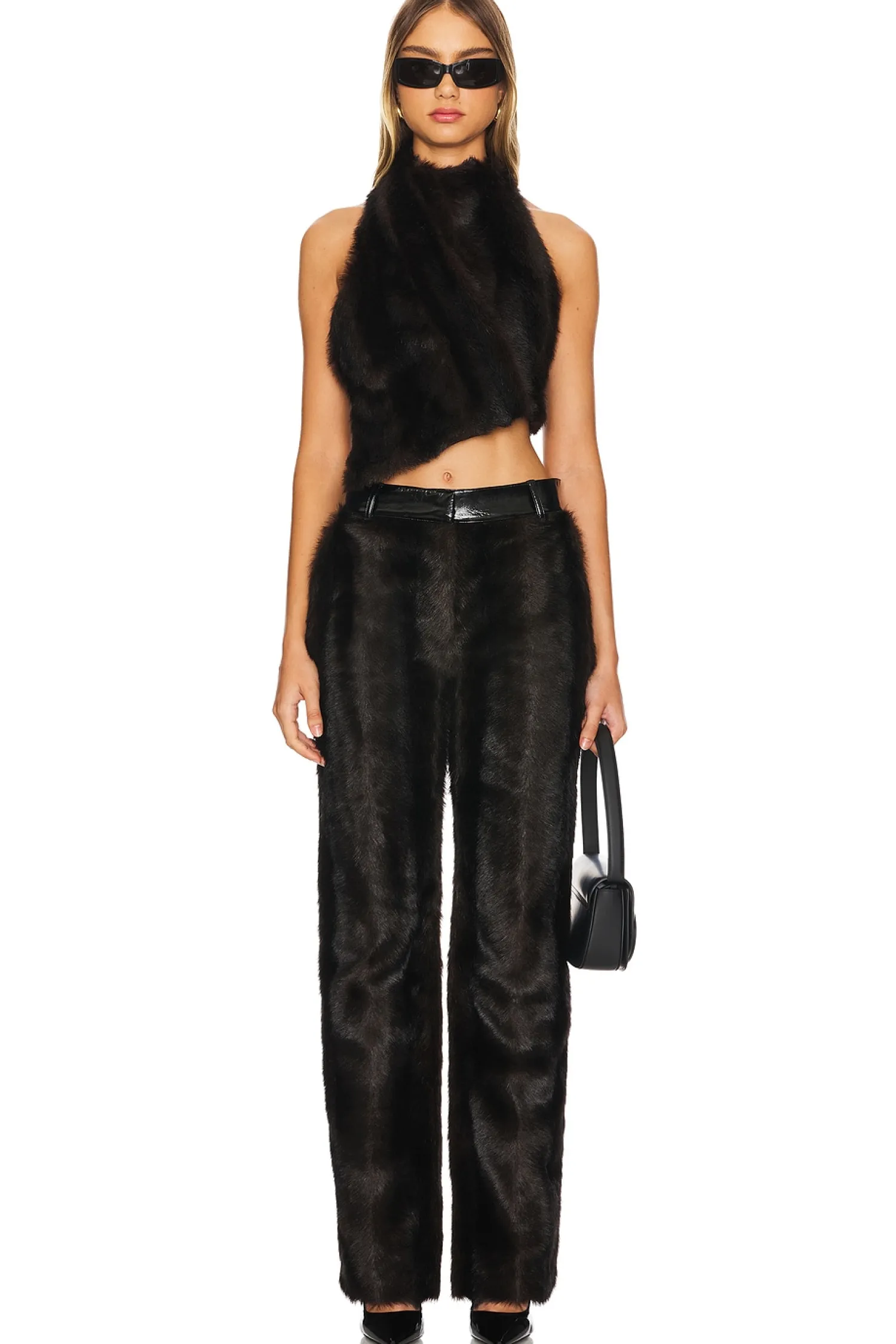 Women AKNVAS Pants|Matching Sets>Barberini Faux Fur Pant