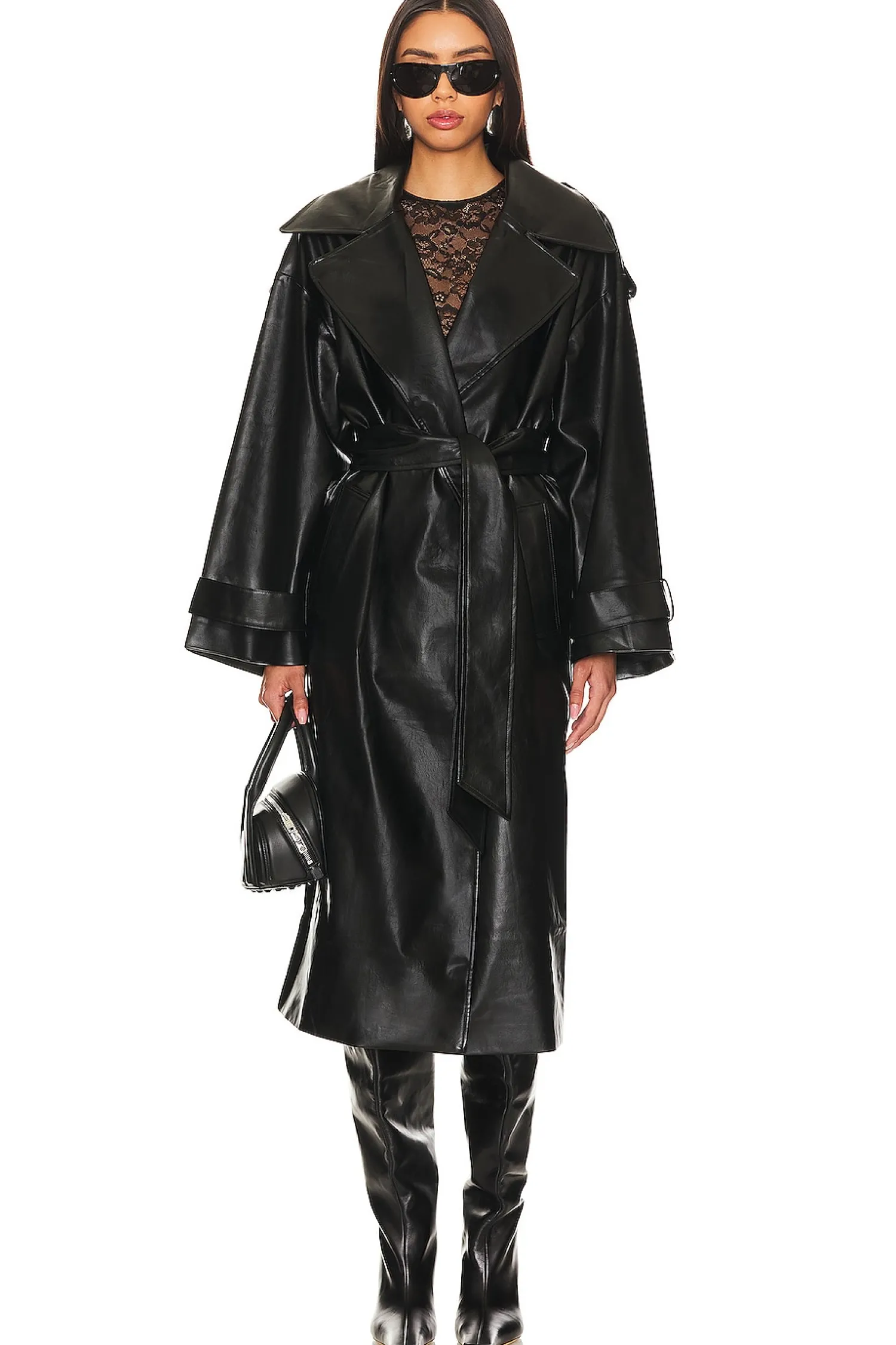 Women Lovers and Friends Jackets & Coats>Barrett Faux Leather Coat