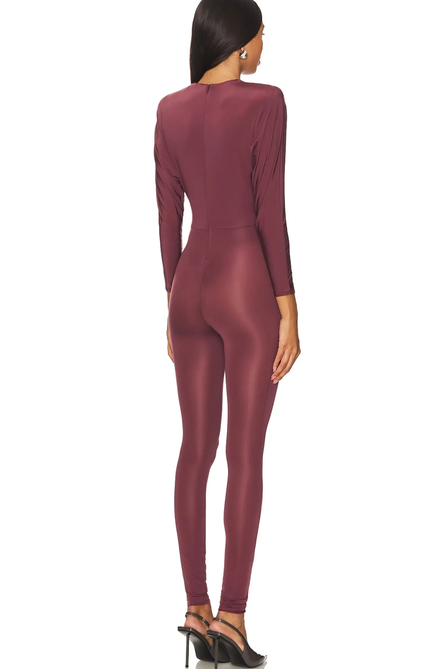Women Alex Perry Jumpsuits>Batwing Jersey Catsuit