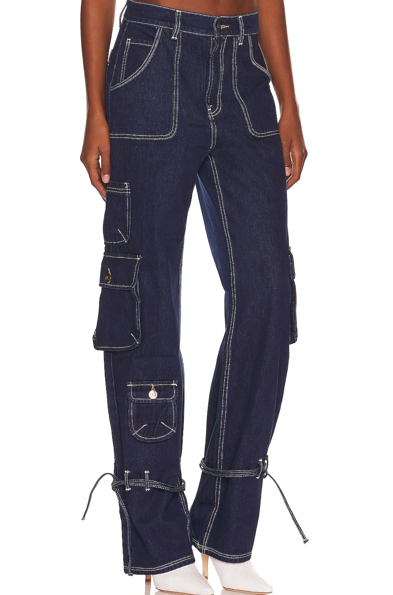 Women LPA Pants>Bea Mid Rise Barrel Cargo