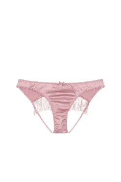 Women fleur du mal Lingerie & Sleepwear>Beaded Fringe Ouvert Heart Shaped Panty