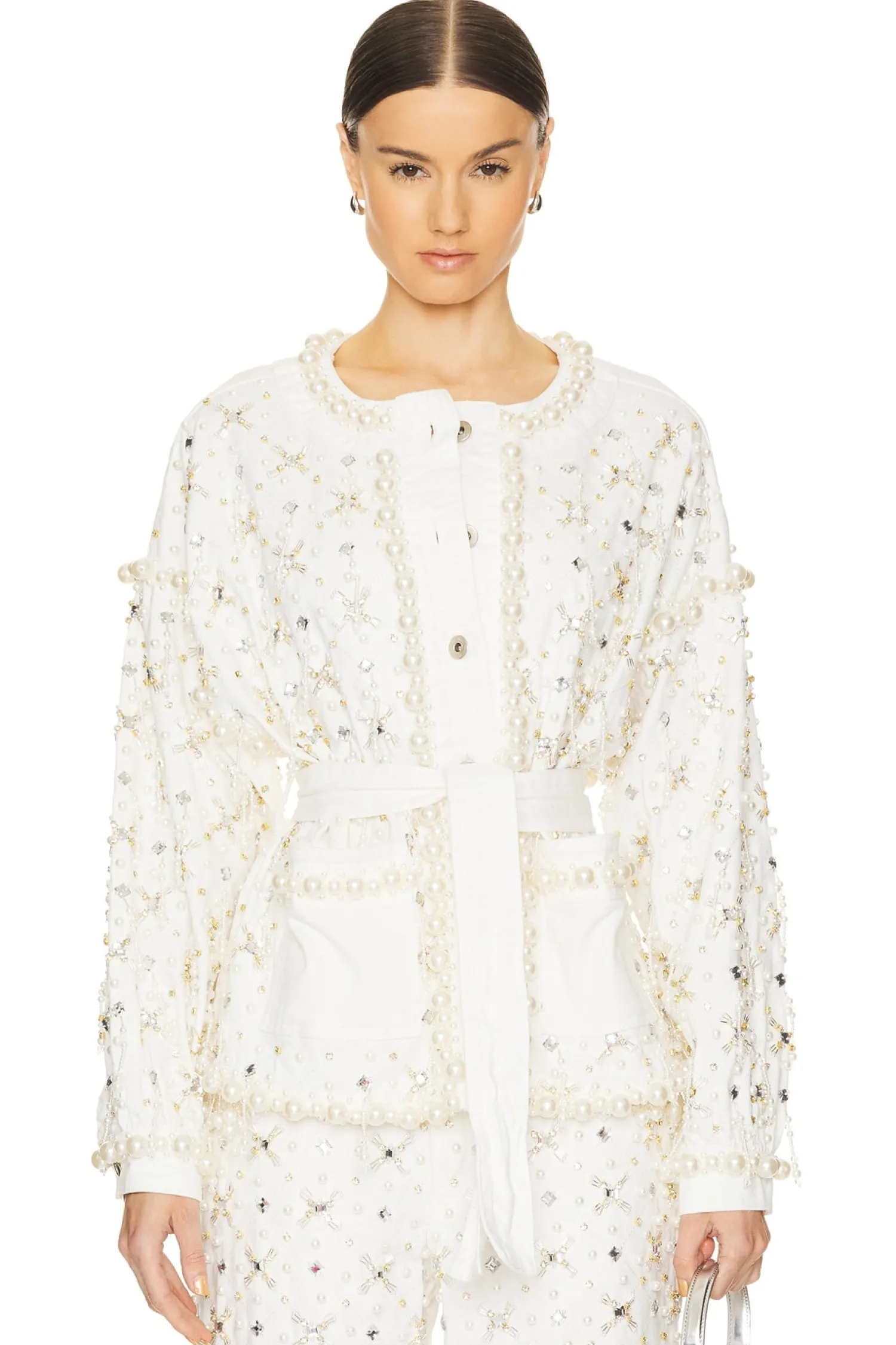 Women PatBO Jackets & Coats>Beaded Jacket