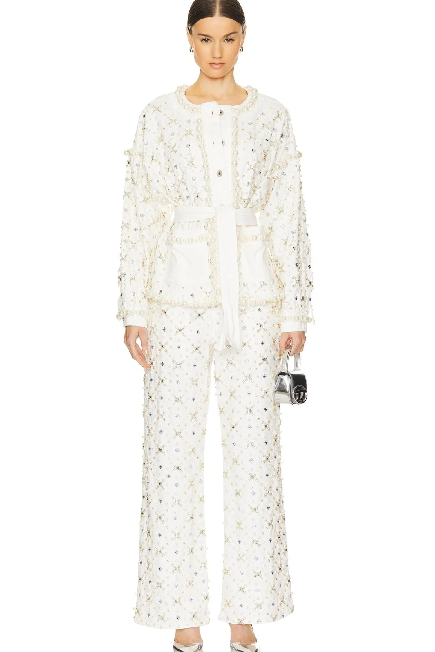 Women PatBO Jackets & Coats>Beaded Jacket
