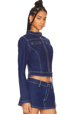 Women LIONESS Matching Sets|Jackets & Coats>Bella Moto Jacket