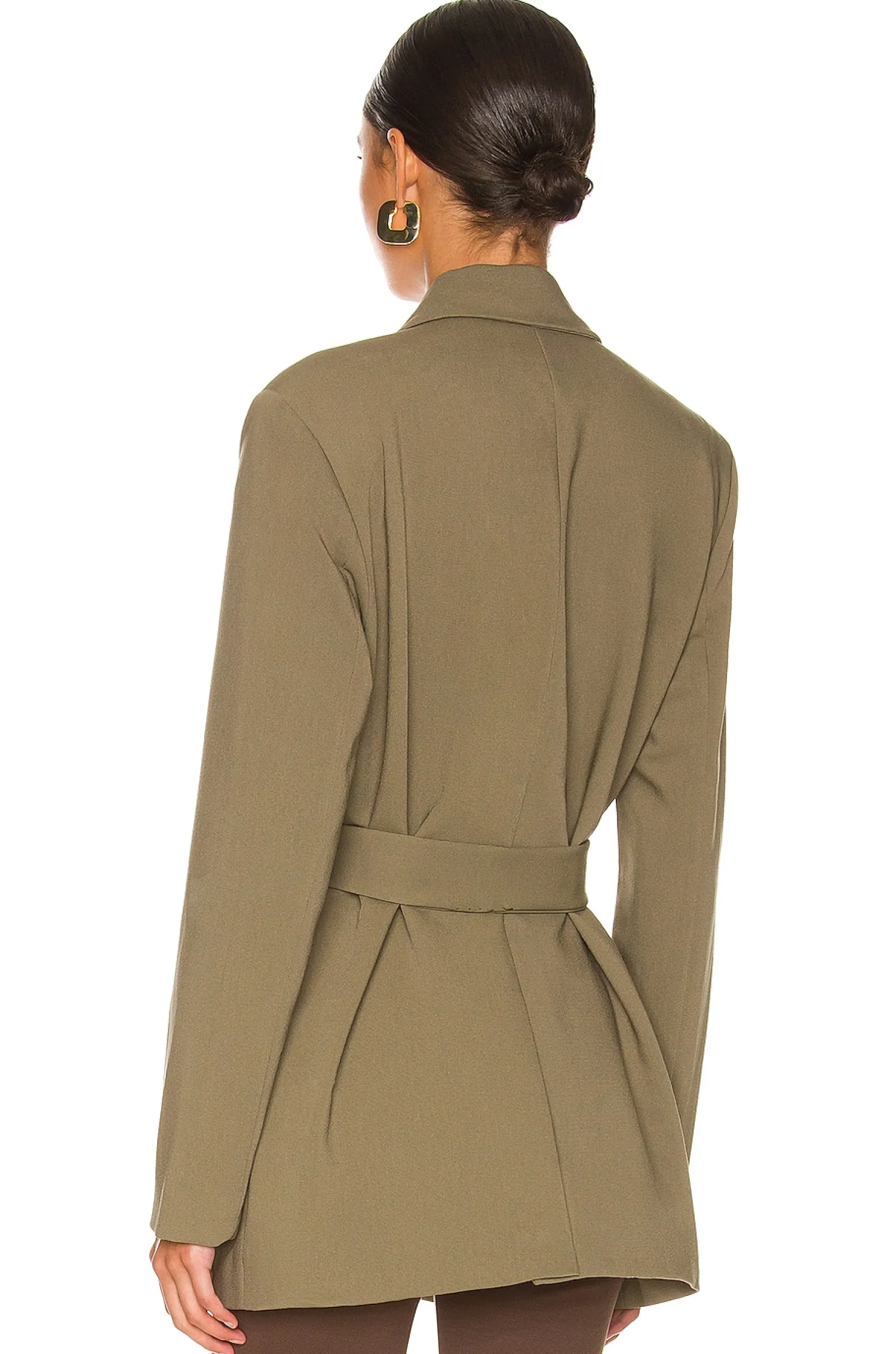Women Bardot Jackets & Coats>Belted Blazer