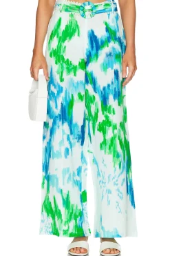 Women HEMANT AND NANDITA Pants>Belted Flared Pants