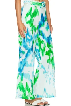 Women HEMANT AND NANDITA Pants>Belted Flared Pants