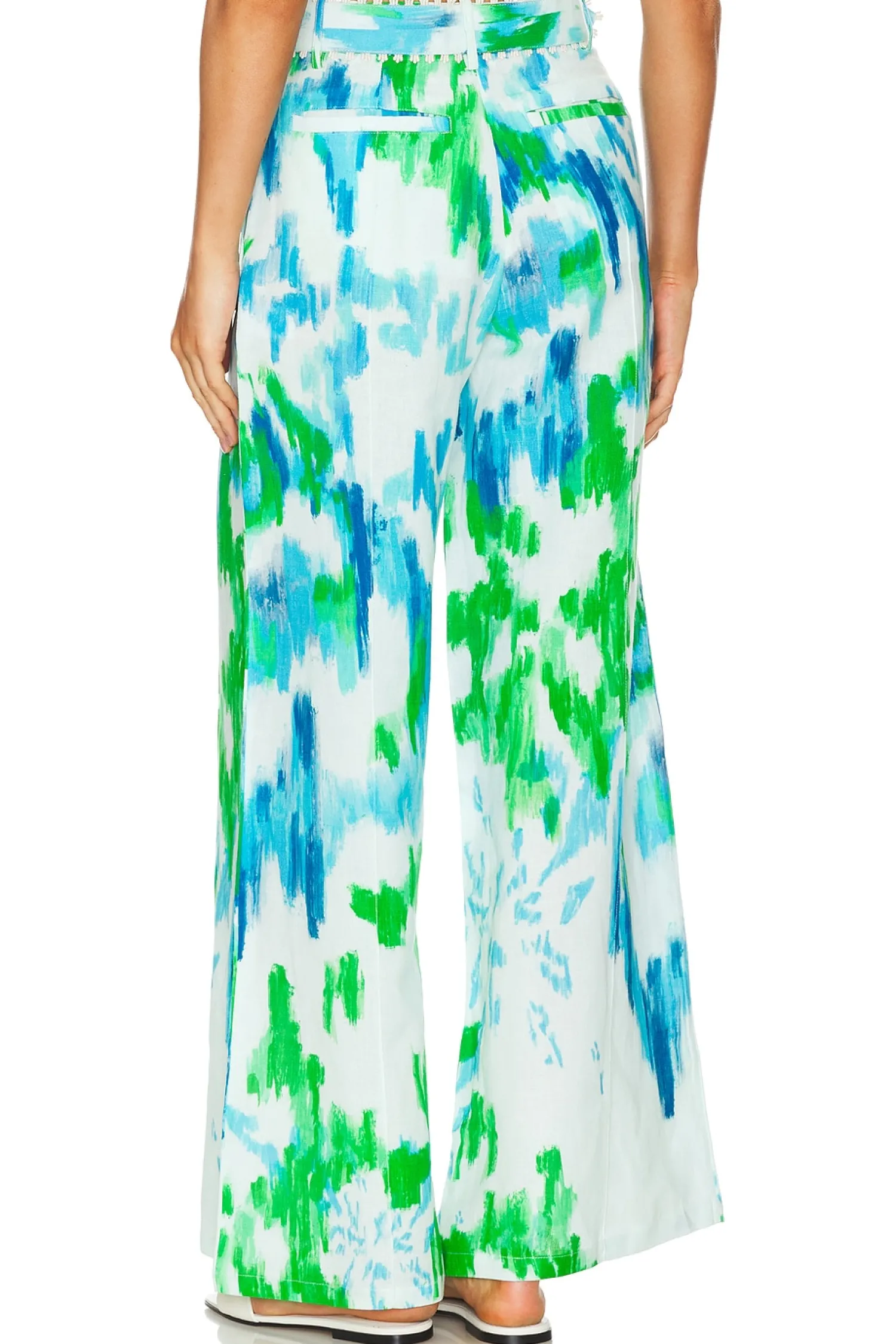 Women HEMANT AND NANDITA Pants>Belted Flared Pants