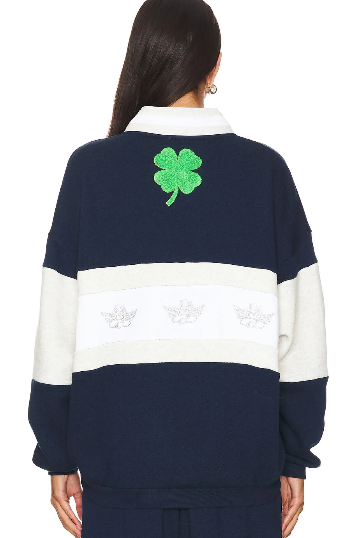 Women Boys Lie Loungewear>Better Luck Next Time Henley Sweatshirt