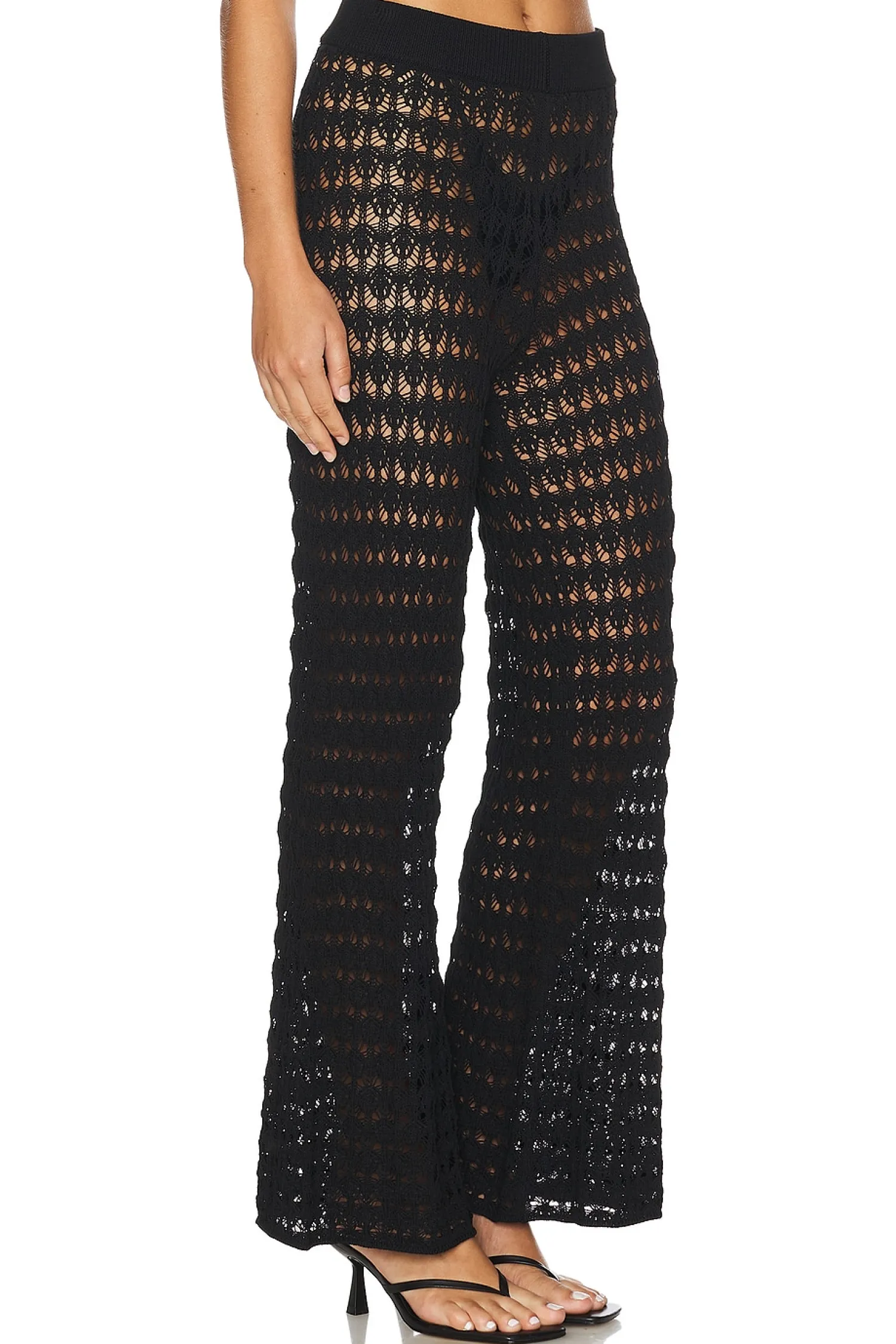 Women LNA Pants|Matching Sets>Bianca Crochet Pant