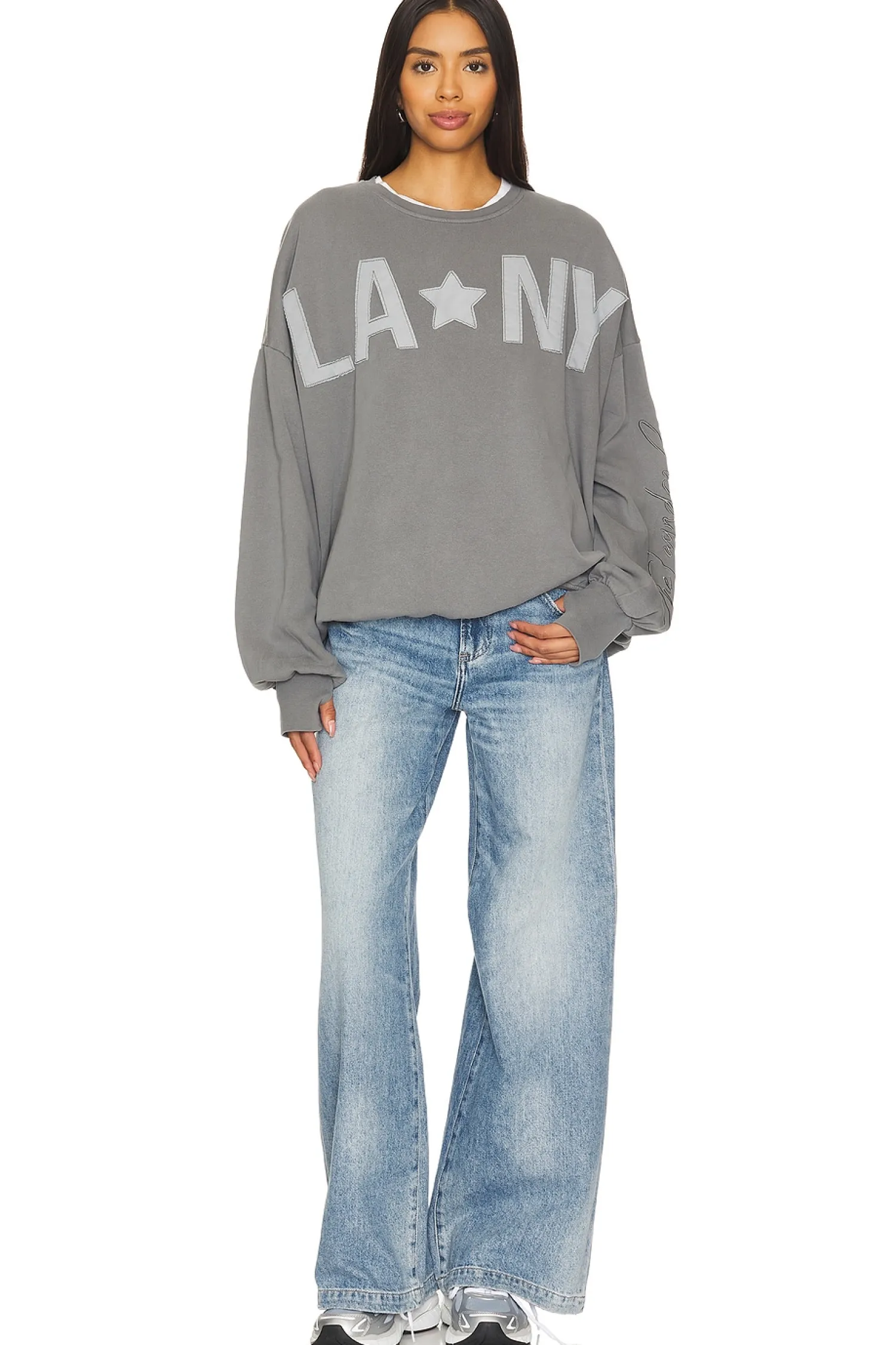 Women The Laundry Room Loungewear>Big Star in LA And NY Sweatshirt