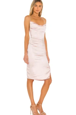 Women superdown Dresses>Billie Drape Midi Dress