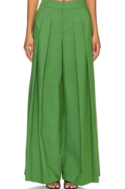 Women Alice + Olivia Pants>Blaire Ultra Low Rise Pleated Pant