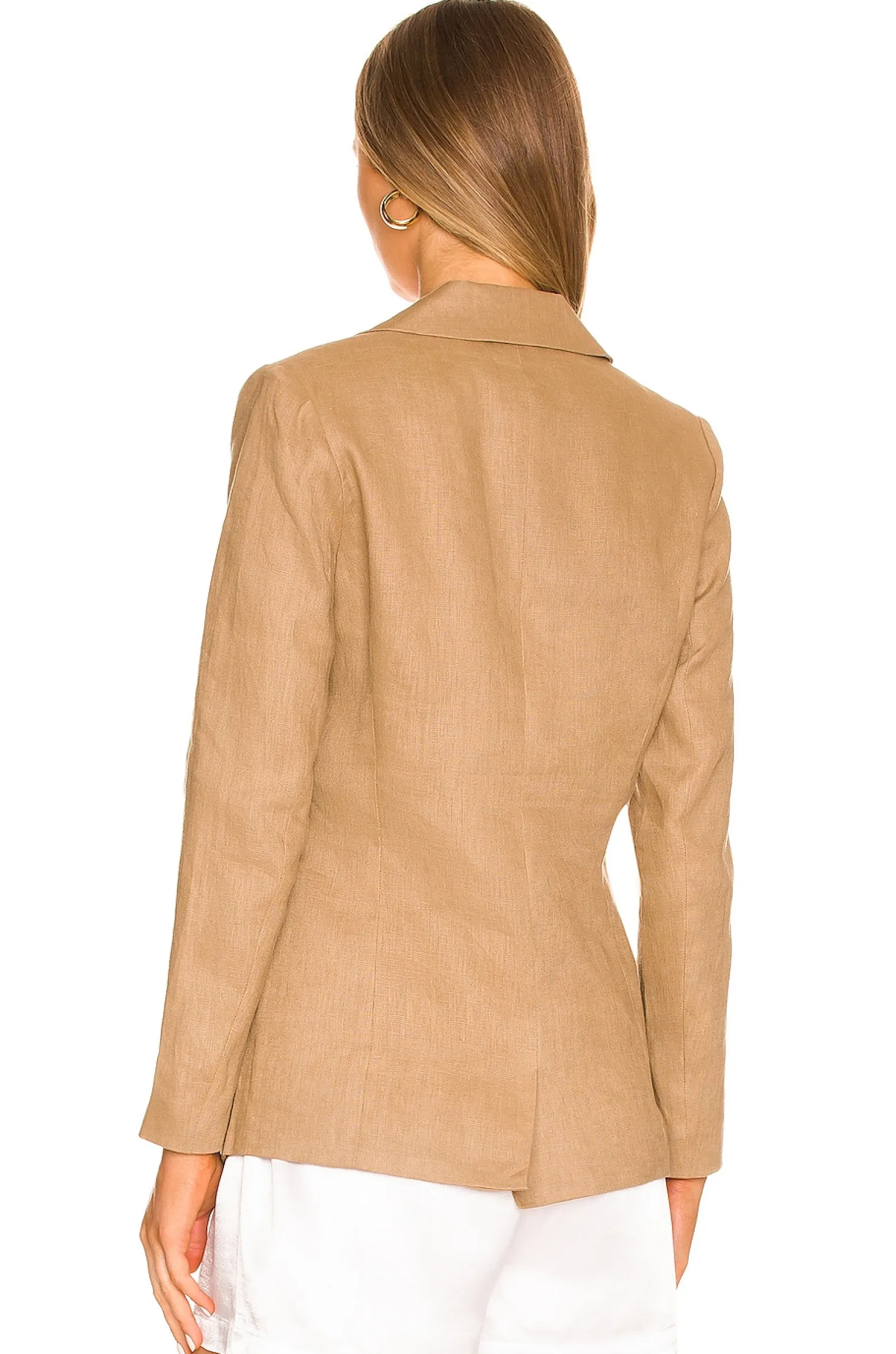 Women Central Park West Jackets & Coats>Blake Linen Blazer
