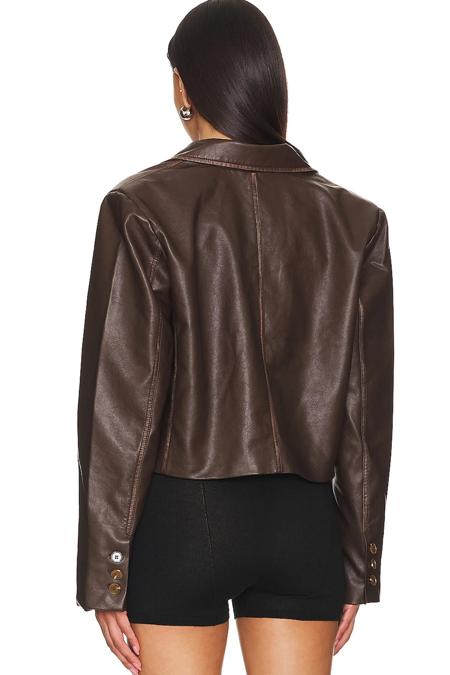 Women superdown Jackets & Coats>Blakely Faux Leather Jacket