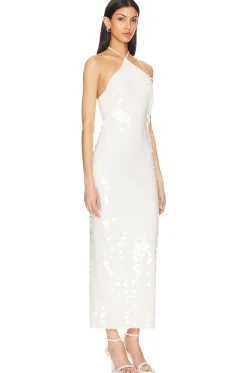 Women The New Arrivals by Ilkyaz Ozel Dresses>BlancaTriangle Neck Dress
