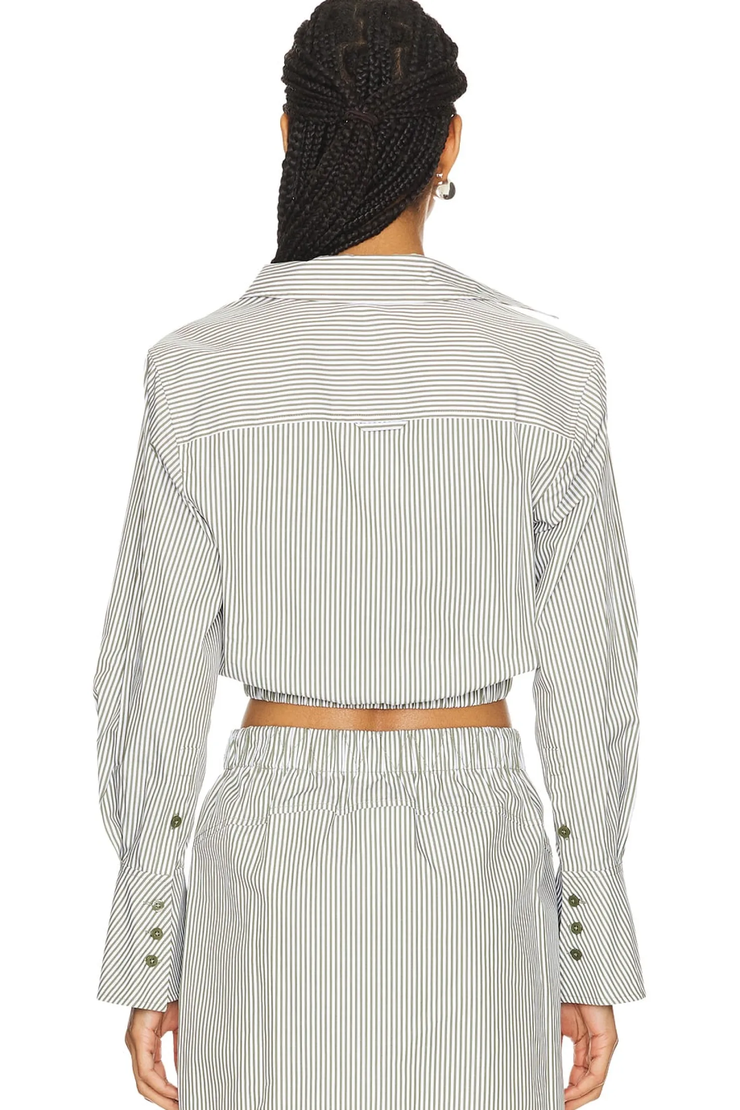 Women SIMKHAI Matching Sets>Blythe Button Down Top