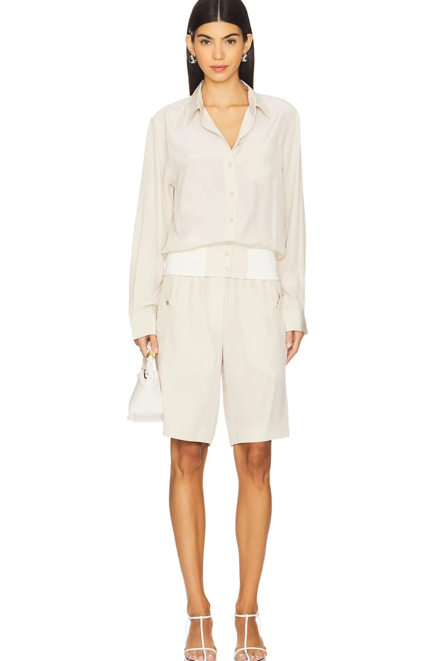 Women Helmut Lang Matching Sets>Bomber Short