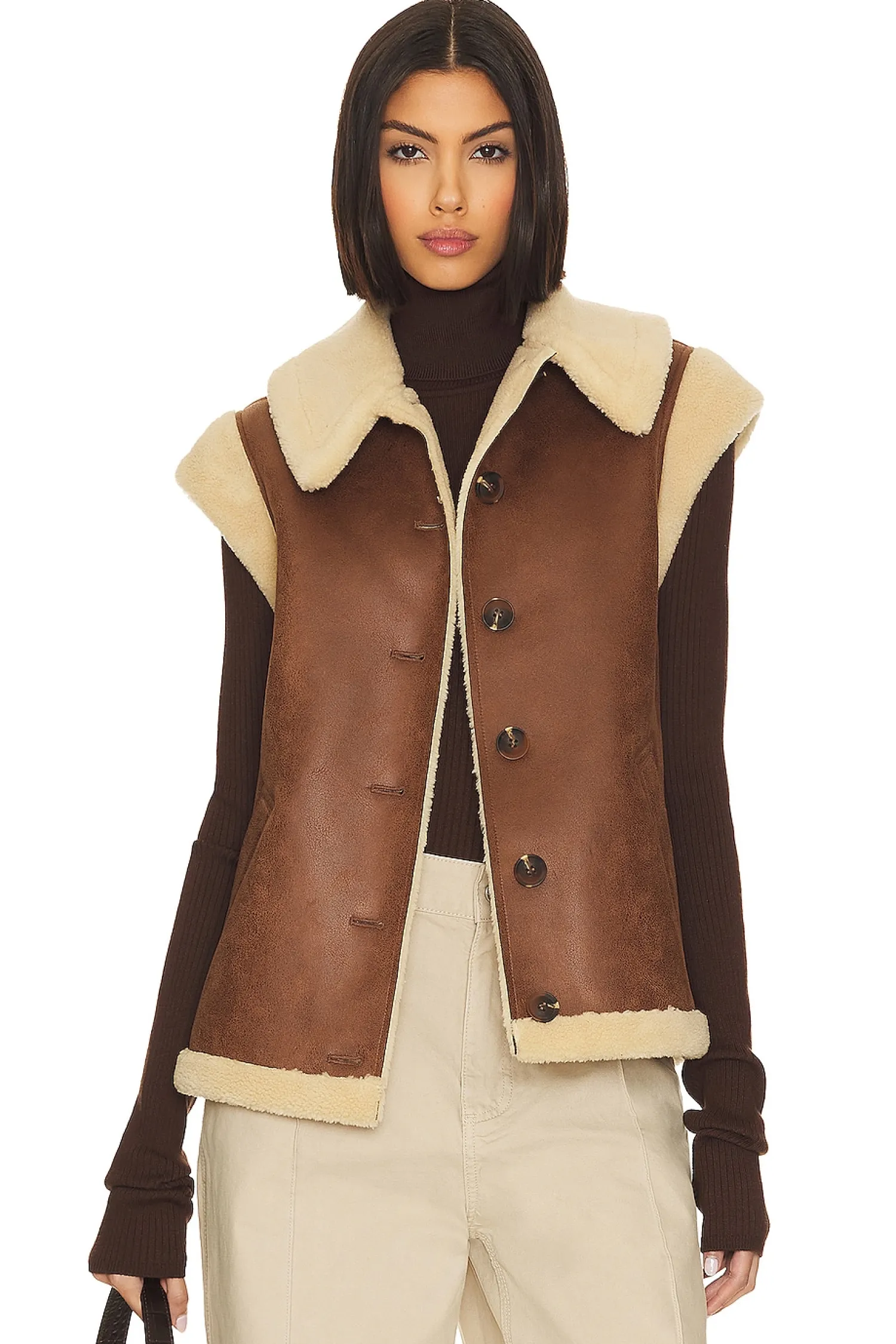Women LPA Jackets & Coats>Bona Sherpa Jacket