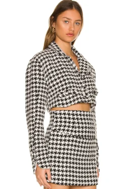 Women For Love & Lemons Jackets & Coats>Bonnie Cropped Blazer