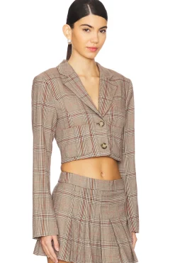 Women Lovers and Friends Matching Sets|Jackets & Coats>Bonnie Cropped Blazer