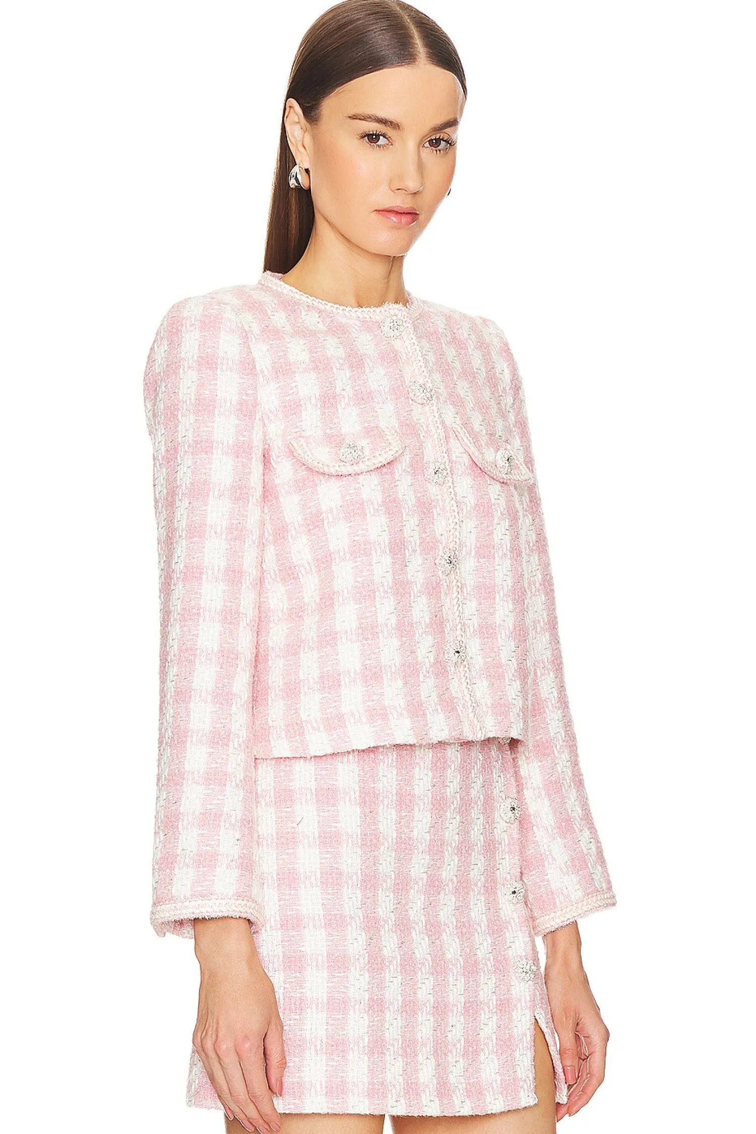 Women self-portrait Matching Sets|Jackets & Coats>Boucle Jacket