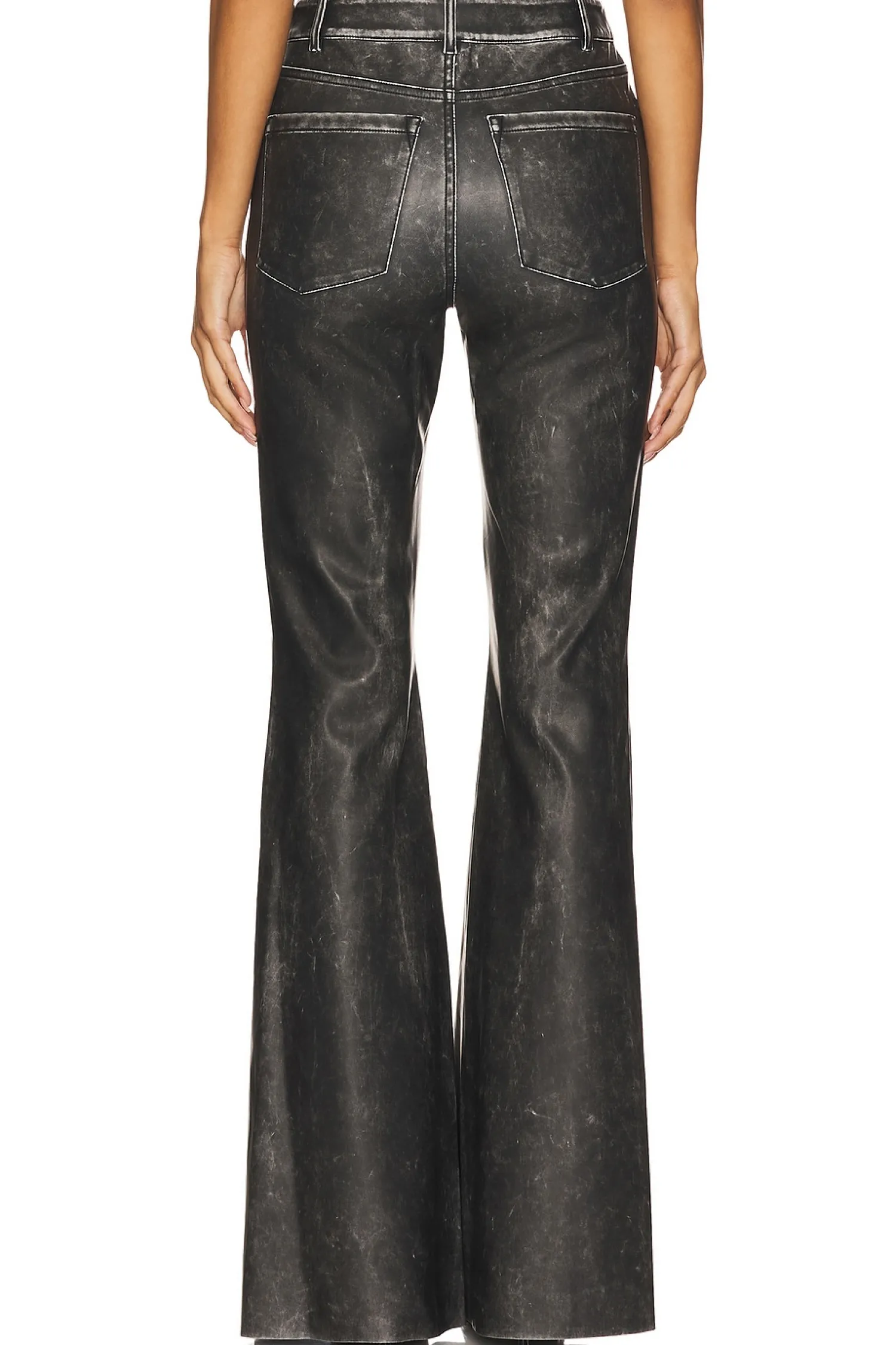 Women Alice + Olivia Pants>Brent Leather Pant