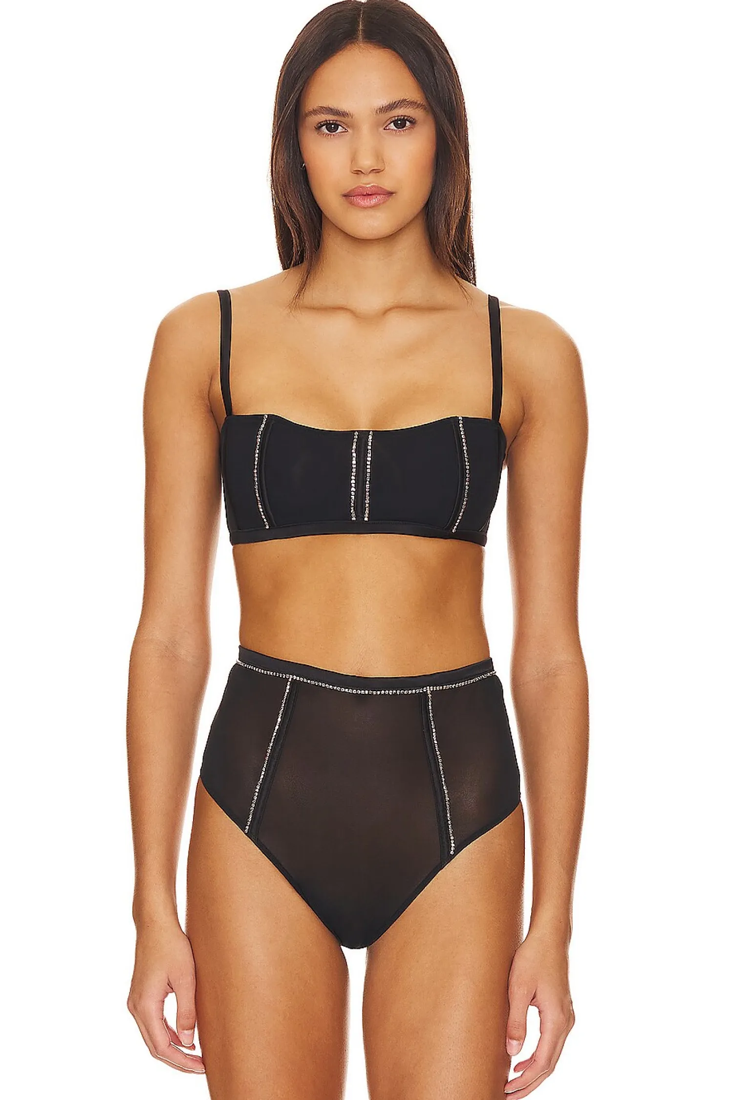 Women fleur du mal Lingerie & Sleepwear>Brilliant Boned Bralette