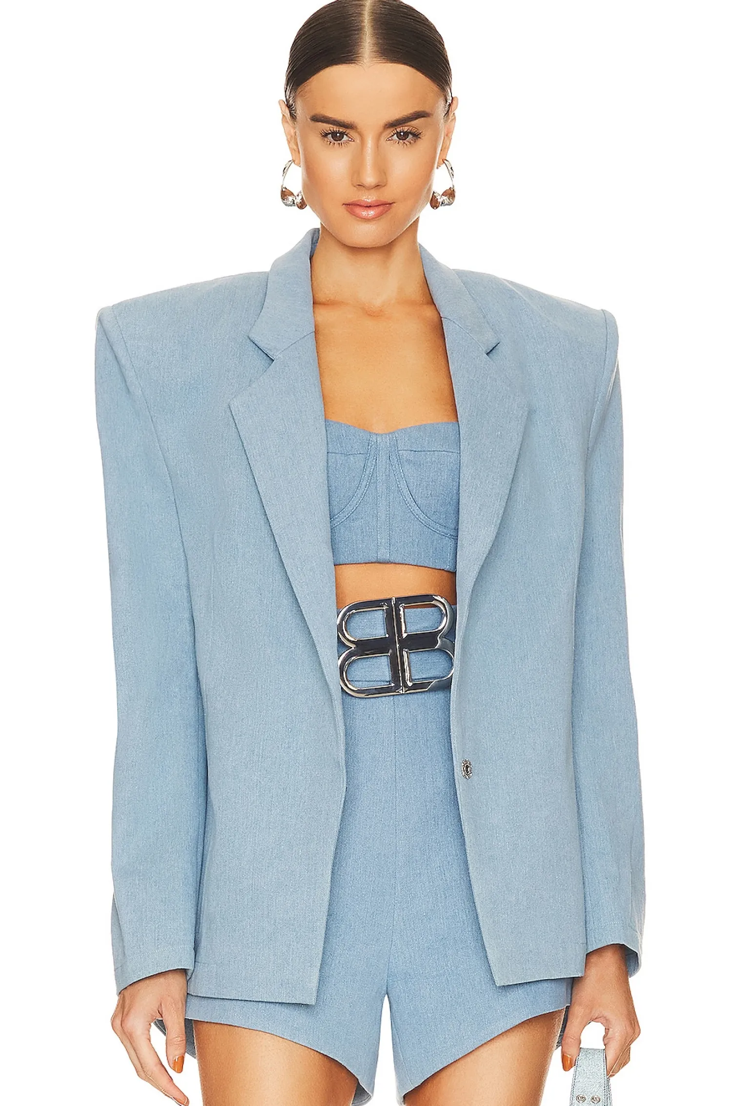 Women Bronx and Banco Jackets & Coats>Britney Denim Blazer