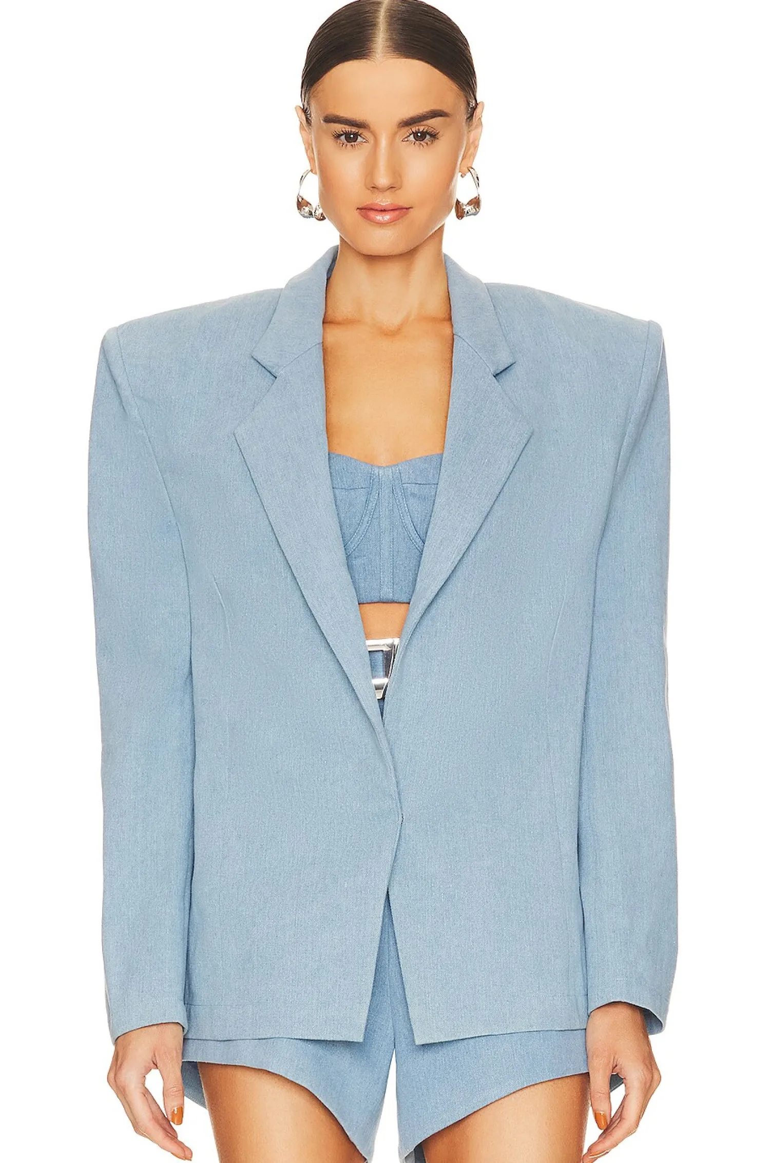 Women Bronx and Banco Jackets & Coats>Britney Denim Blazer
