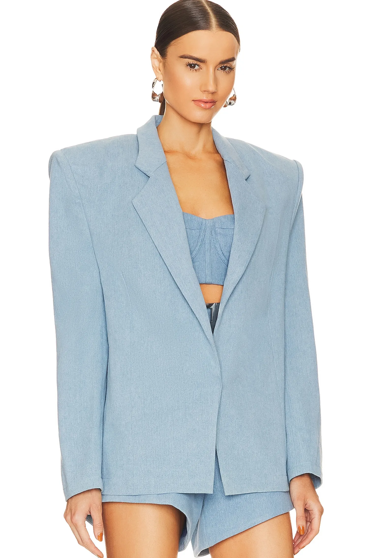 Women Bronx and Banco Jackets & Coats>Britney Denim Blazer