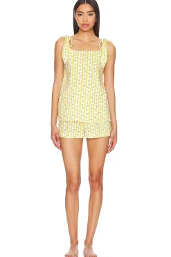 Women Show Me Your Mumu Lingerie & Sleepwear>Britt Bow PJ Set