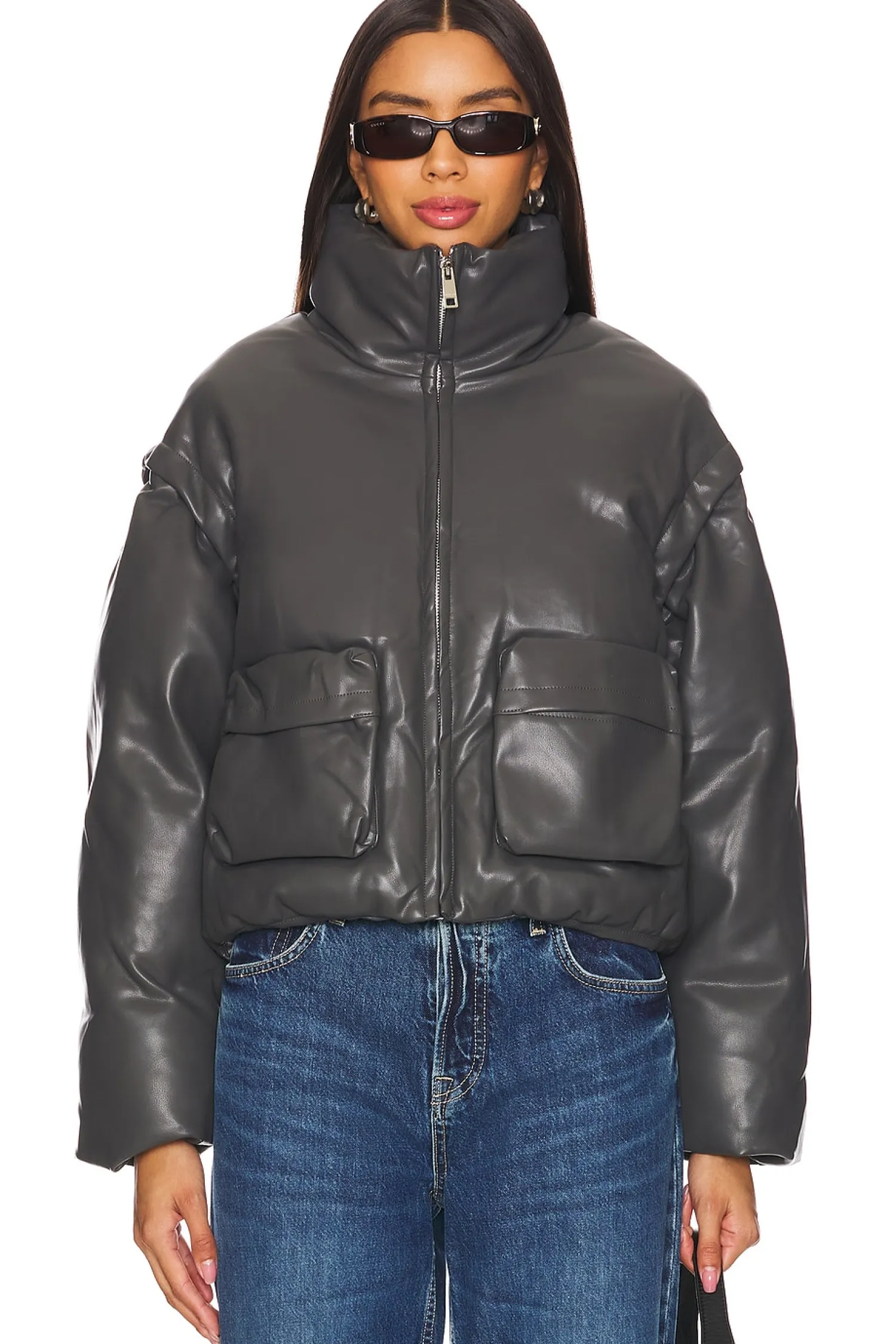 Women Bubish Jackets & Coats>Brooklyn Leather Jacket