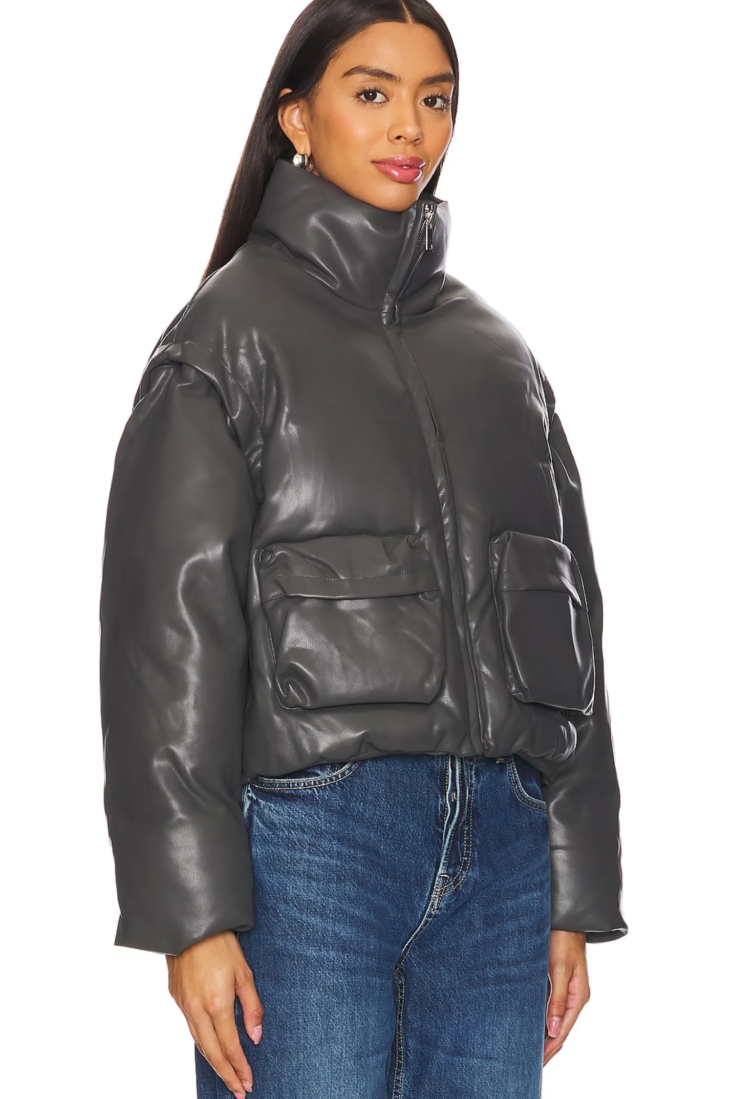 Women Bubish Jackets & Coats>Brooklyn Leather Jacket