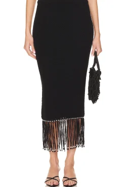 Women Lovers and Friends Matching Sets>Bryony Fringe Skirt