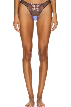 Women fleur du mal Lingerie & Sleepwear>Butterfly Embroidery Cheeky