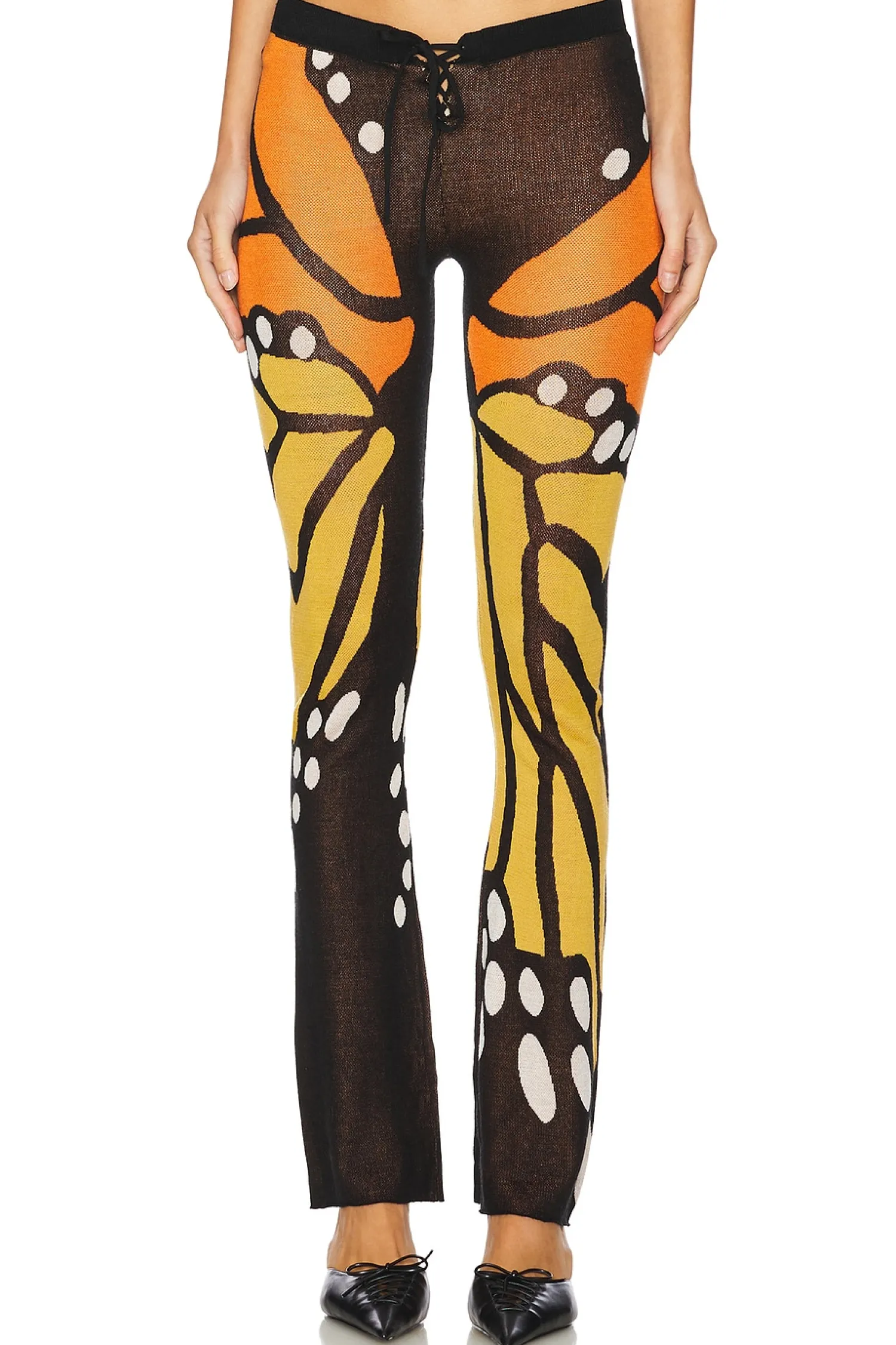 Women 1XBLUE Pants|Matching Sets>Butterfly Trousers