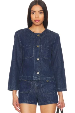 Women FRAME Jackets & Coats>Button Front Jacket