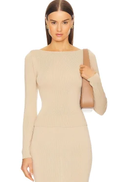 Women L'Academie Matching Sets>by Marianna Della Long Sleeve Top