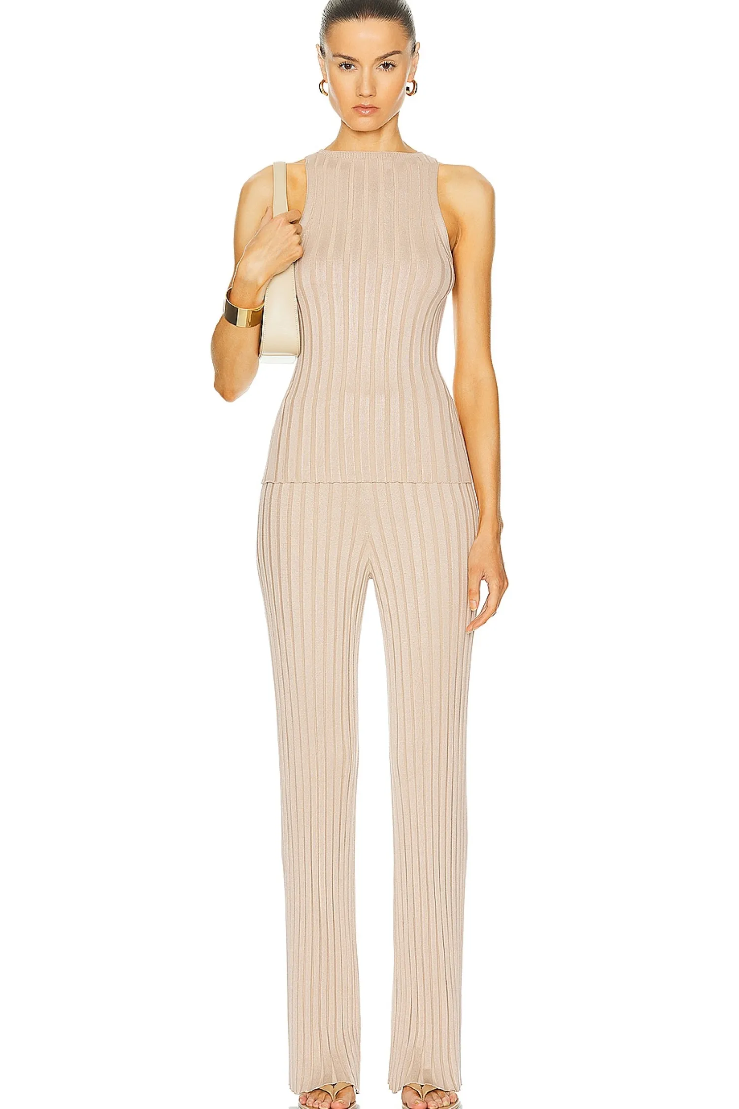 Women L'Academie Matching Sets>by Marianna Sereph Rib Tank