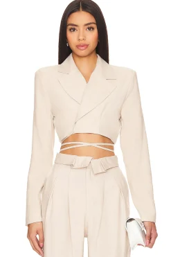 Women NONchalant Label Jackets & Coats>Cade Crop Jacket