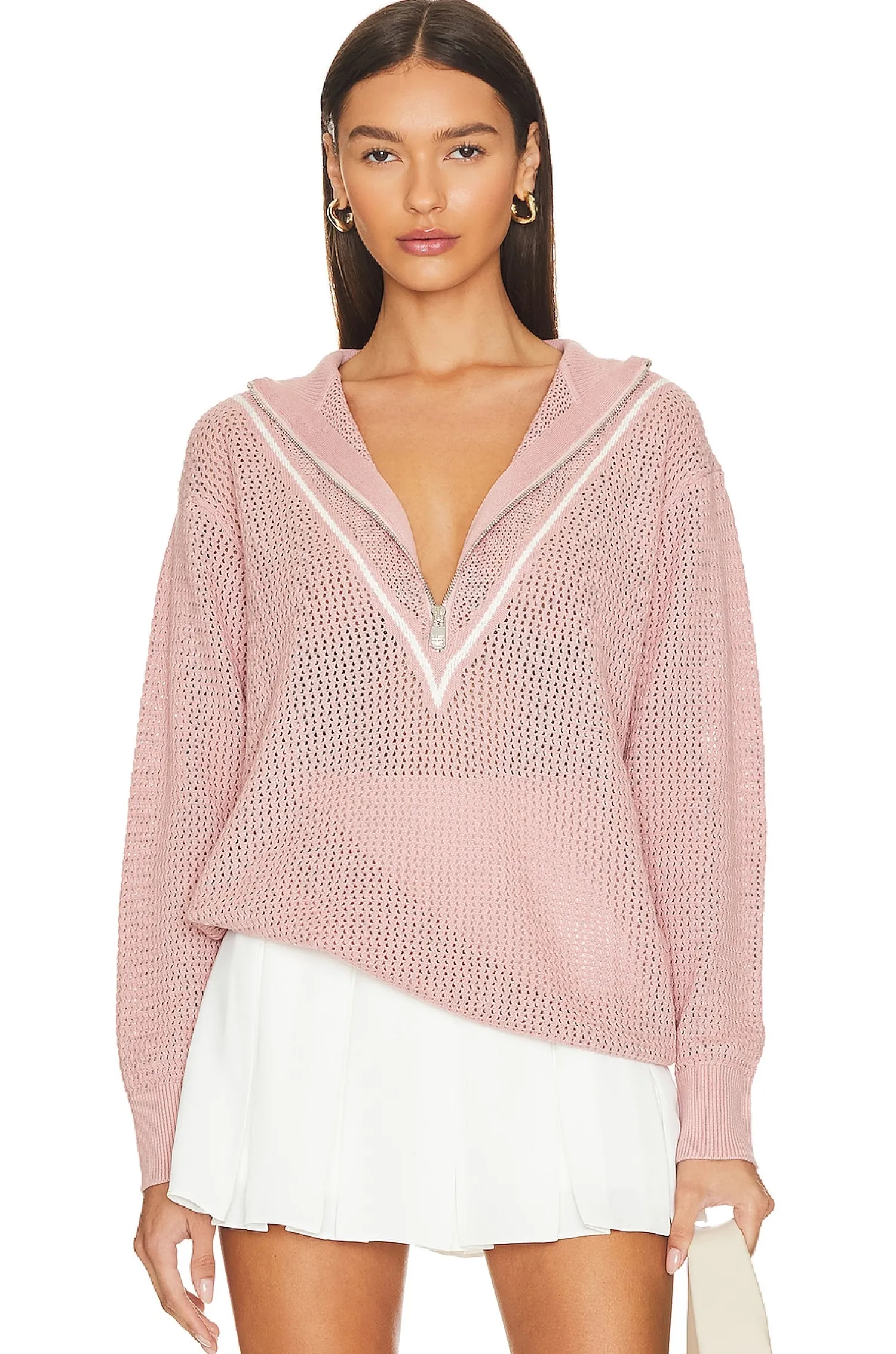 Women Varley Loungewear>Calva Knit Half Zip