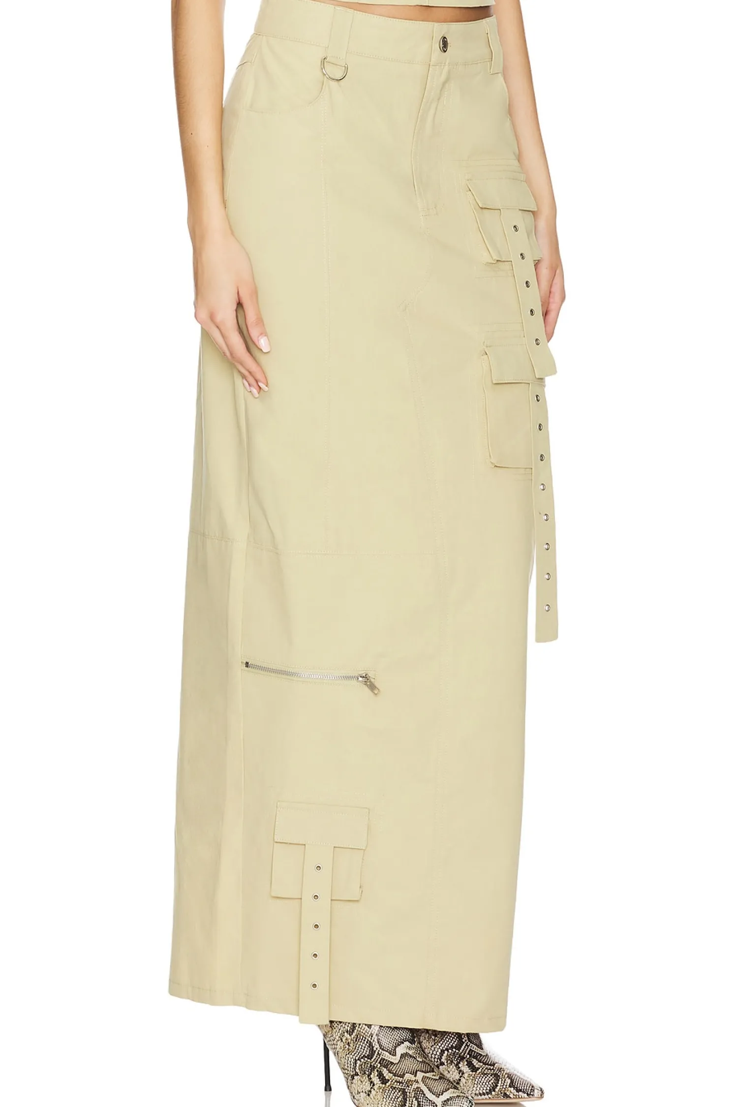 Women BY.DYLN Matching Sets>Camila Midi Skirt