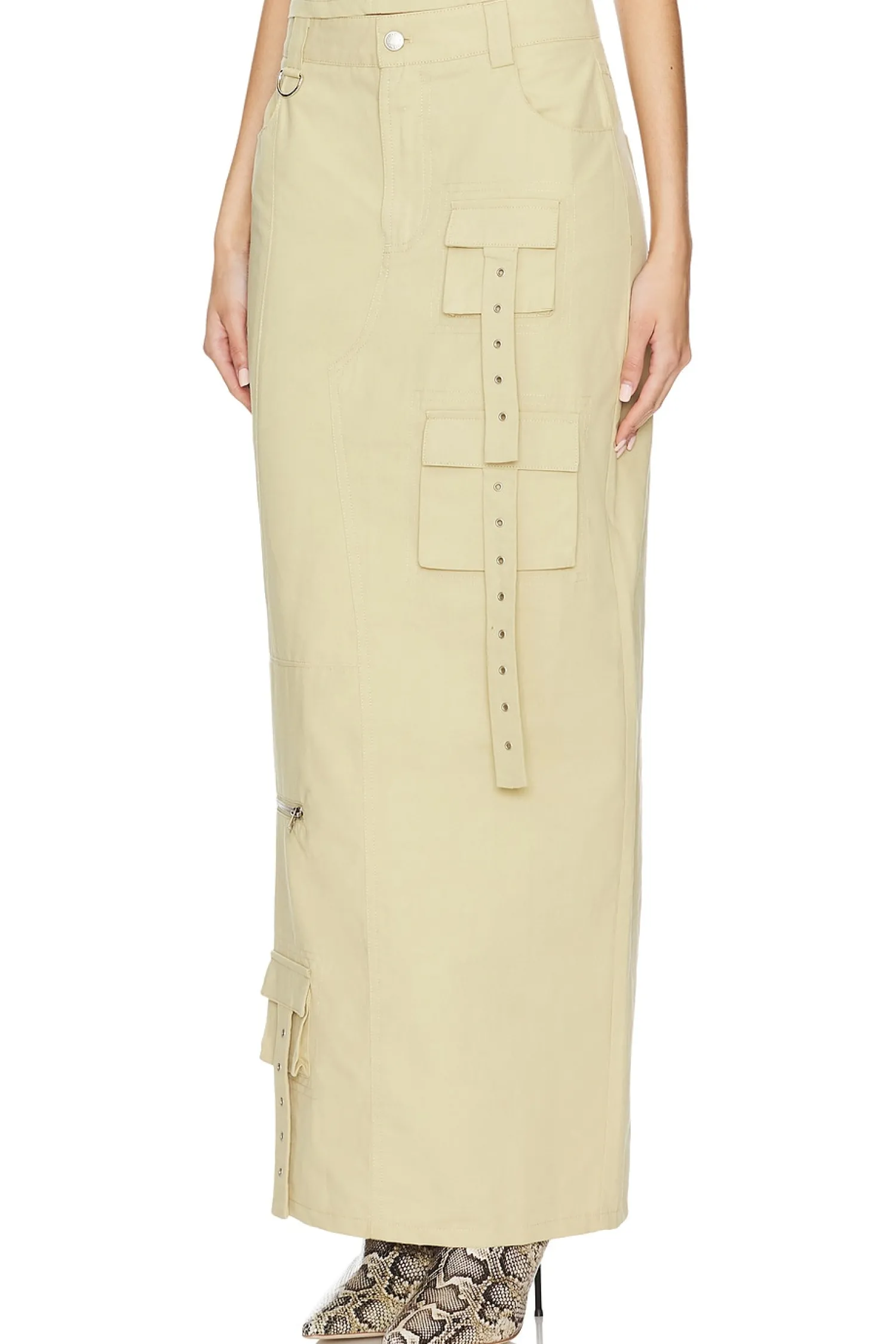 Women BY.DYLN Matching Sets>Camila Midi Skirt