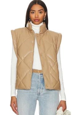 Women PISTOLA Jackets & Coats>Candice Puffer Vest