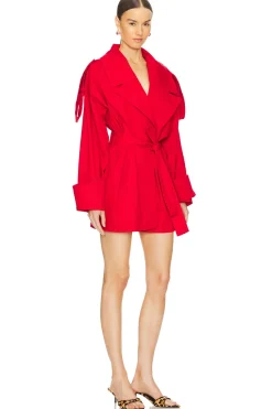 Women SELMACILEK Dresses>Canvas Belt Detailed Jacket Dress
