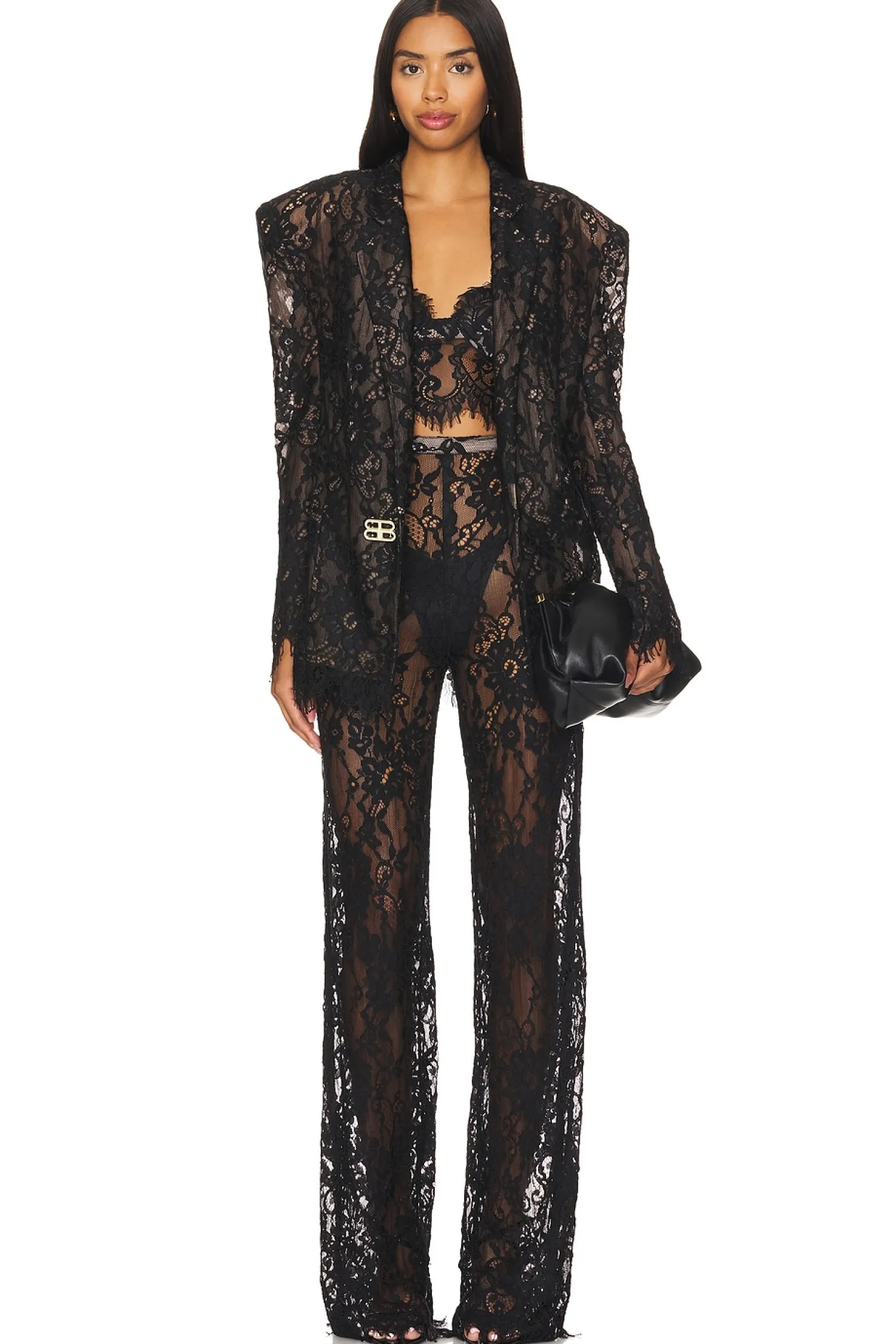 Women Bronx and Banco Jackets & Coats>Capri Lace Blazer