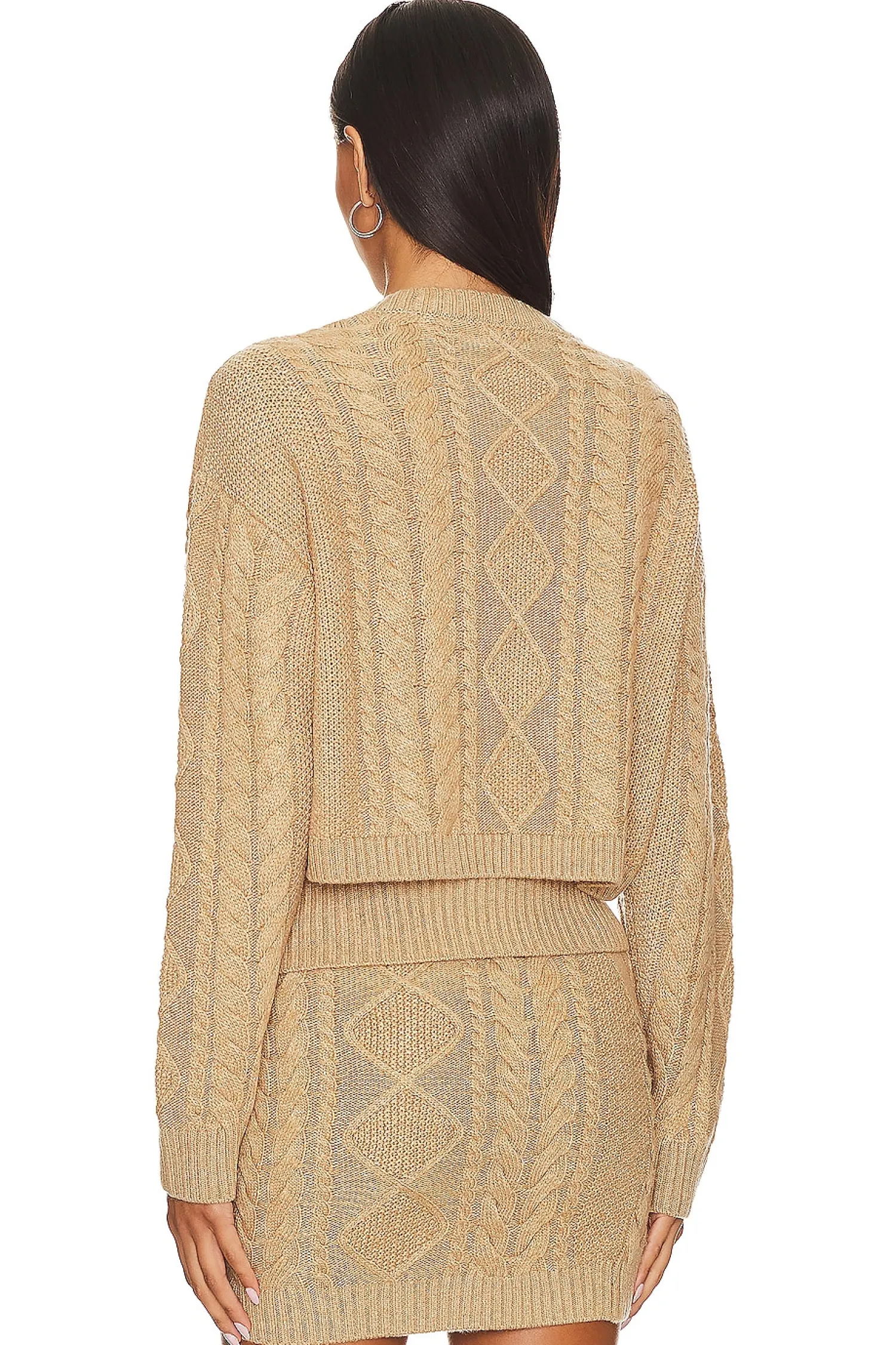 Women Camila Coelho Matching Sets>Carmen Cropped Cable Crew